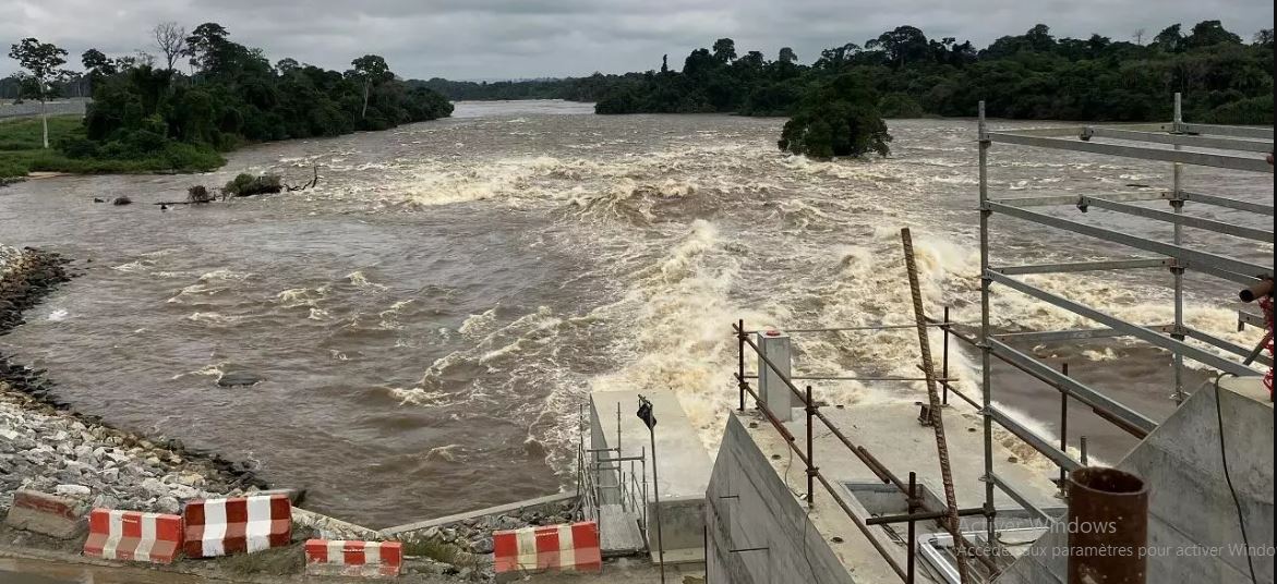 Cameroun : mise en eau du barrage de la centrale de Nachtigal