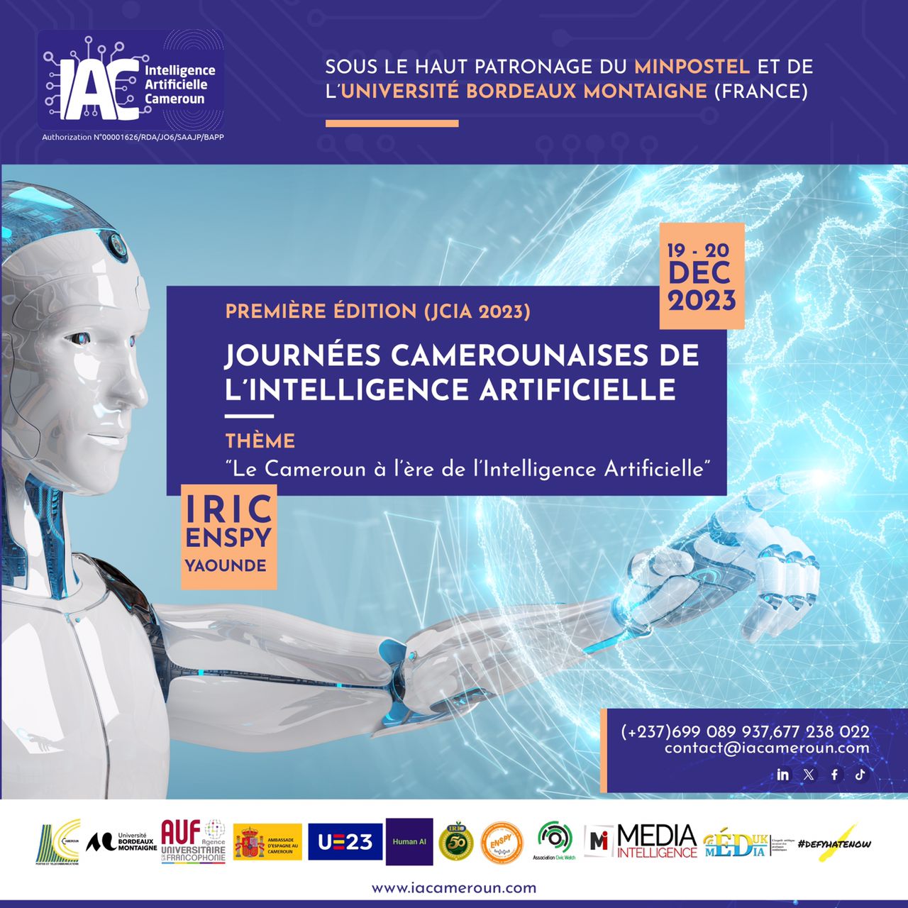 Première édition des Journées camerounaises de l’intelligence artificielle